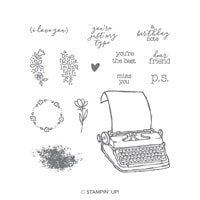 P.S. You're The Best Clear-Mount Stamp Set P.S. You're The Best Clear-Mount Stamp Set